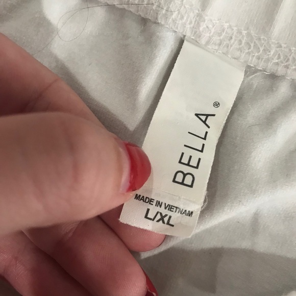 Paws Up White Bandeau - Picture 3 of 4